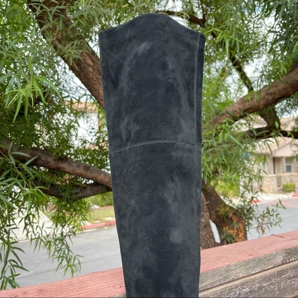 RAYE Ruby Boot in Black Size 6 Thigh High Wedge Pointed Toe SOLD OUT Revolve - Picture 3 of 6